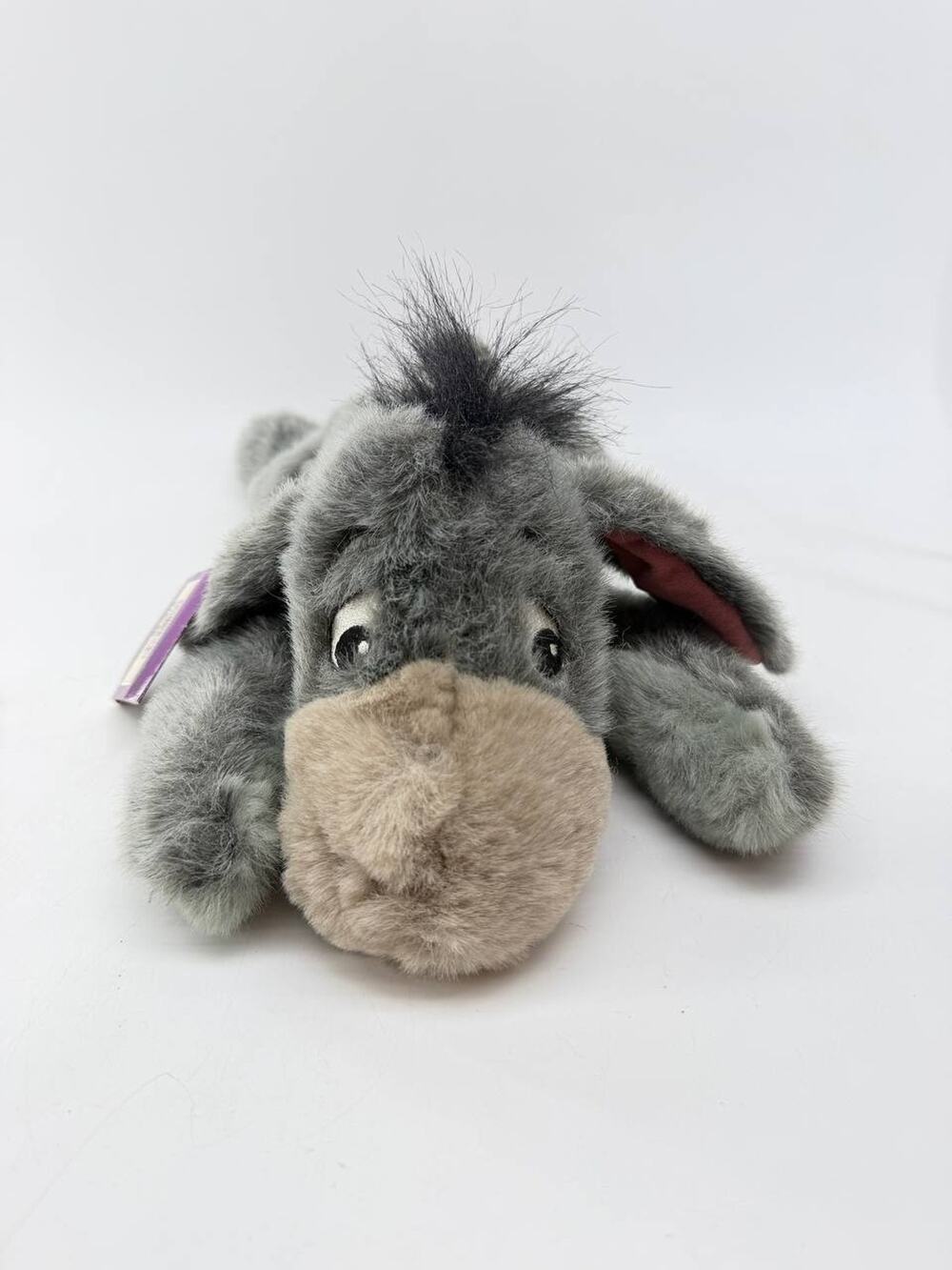Vintage Disney Store Eeyore Gray Donkey Plush Stuffed Animal Original Tag